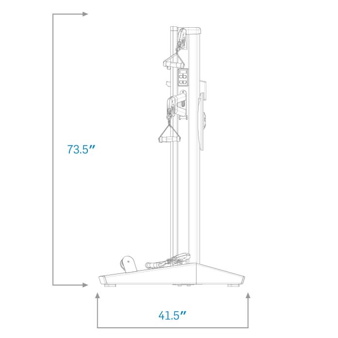 dimensional view of product