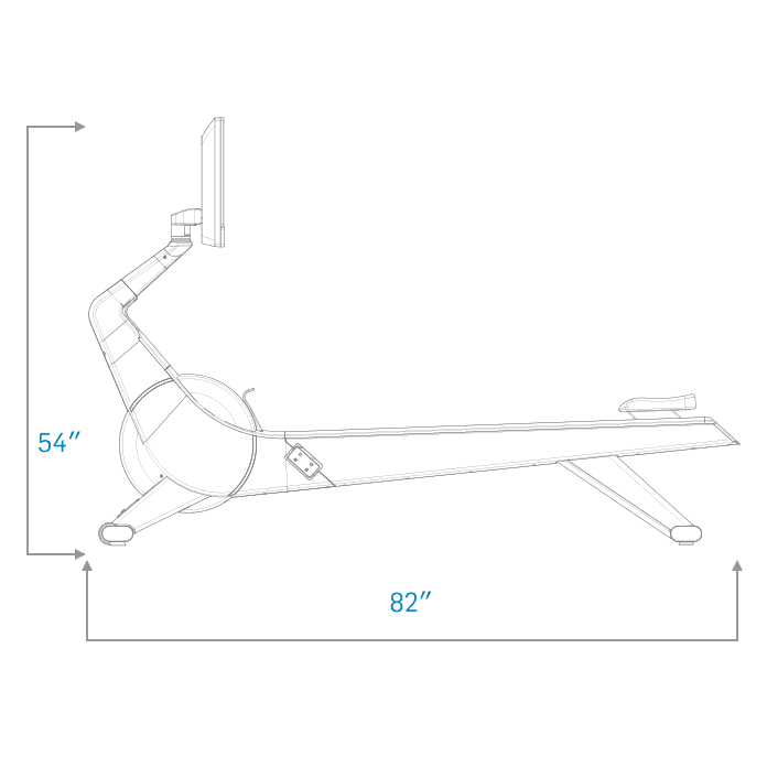 dimensional view of product