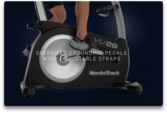pedals of the VU 29 exercise bike