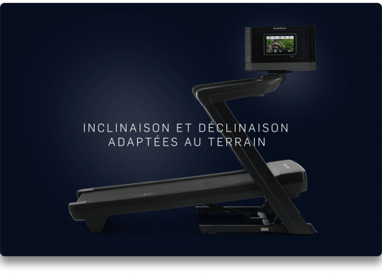 Image of the commercial 1250 treadmill on a dark blueish gradient.