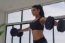 thumbnail image of product video for the Select-A-Weight 55 Lb. Dumbbell Set
