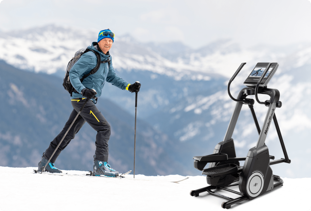 ifit trainer on cross-country skis