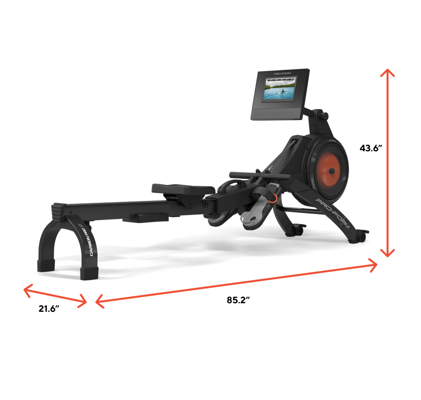 Carbon Pro10 Rower Specs