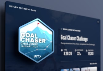 picture of Ifit trophy case ui on screen