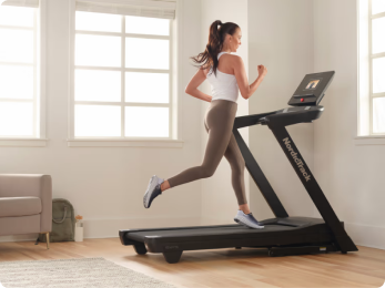 ifit user running on a nordictrack exp treadmill