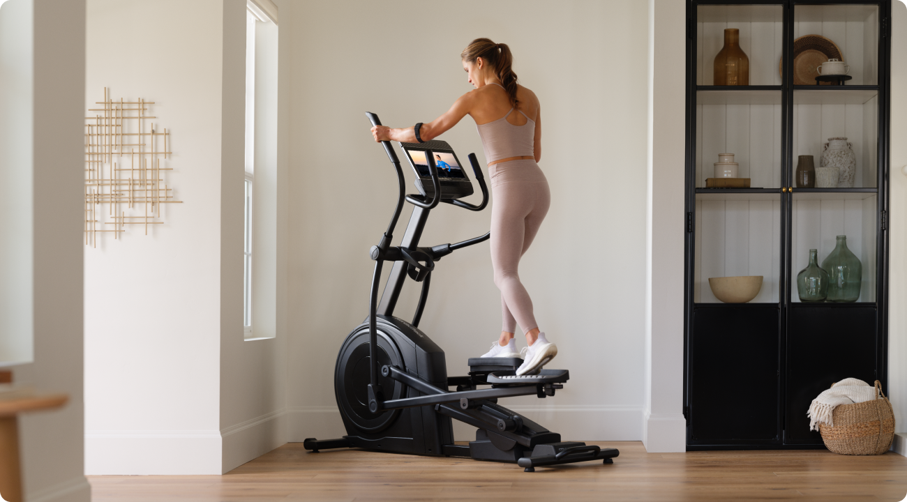 Experience light, airy, and enjoyable elliptical workouts.